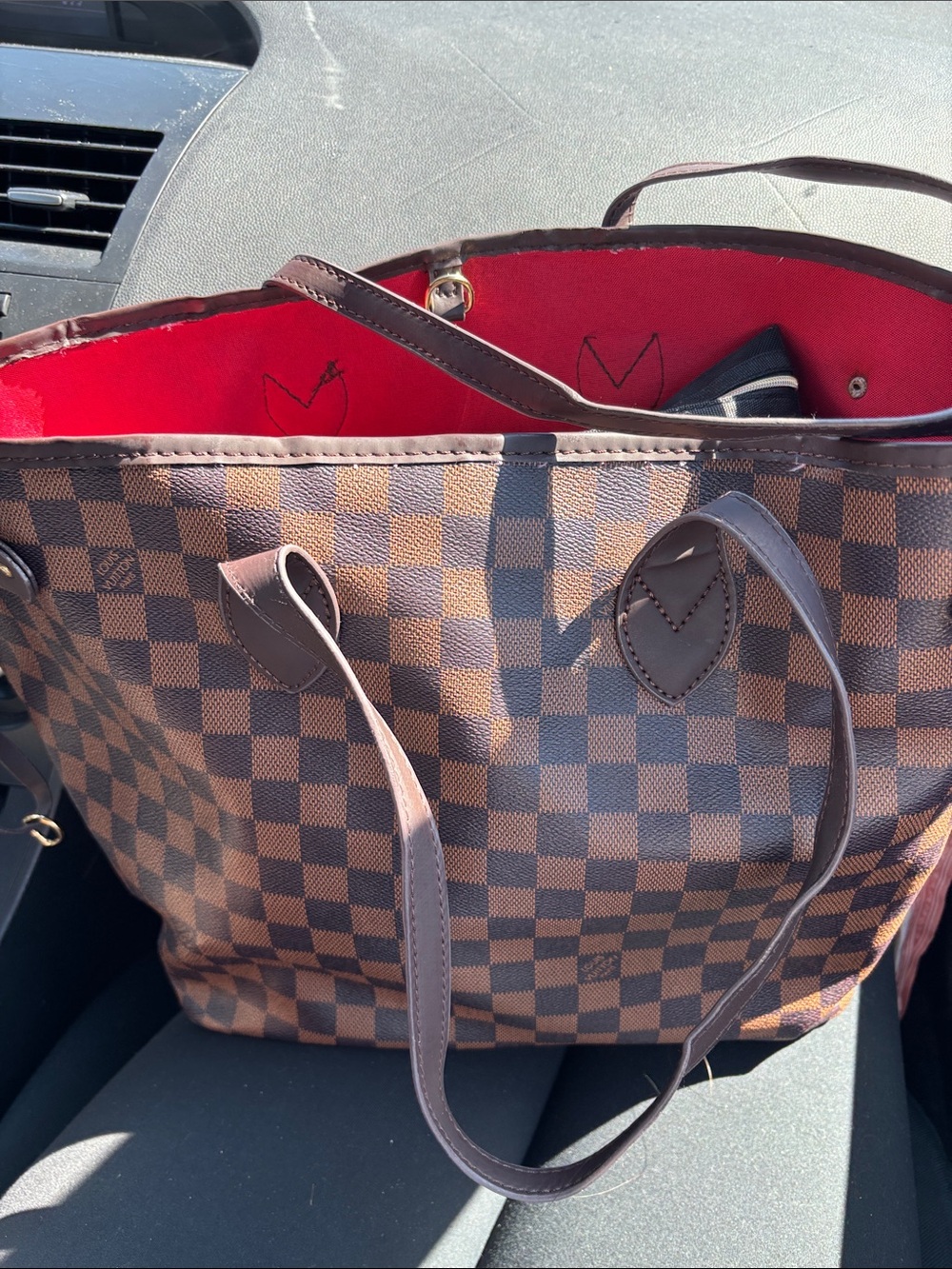 Louis Vuitton Neverfull Tote REWORKED/REFURBISHED
